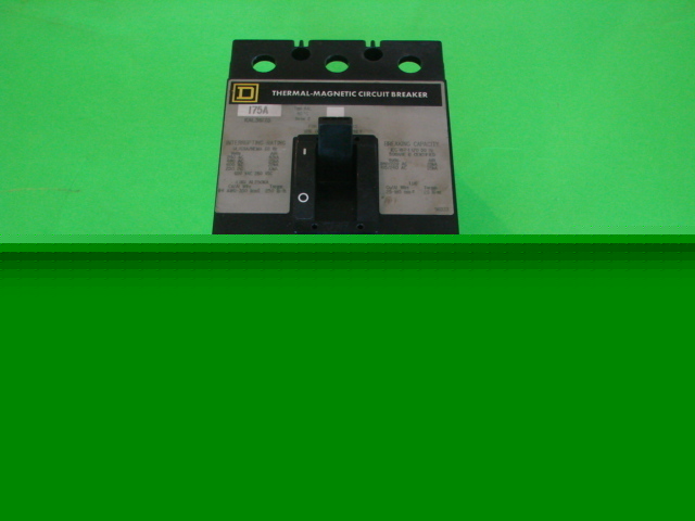Square d circuit breaker KAL36175,175 amp 3P #5451-53 g