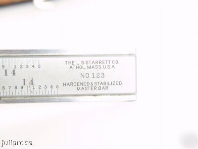 Starrett no. 123 14