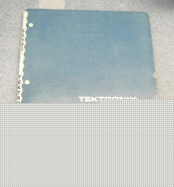 Tektronix sg 502 oscillator manual