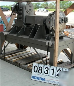 Used: cornell versator, model D16, 316 stainless steel.