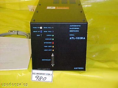 Advanced energy alt-100RA 3150086-003 astech rf match