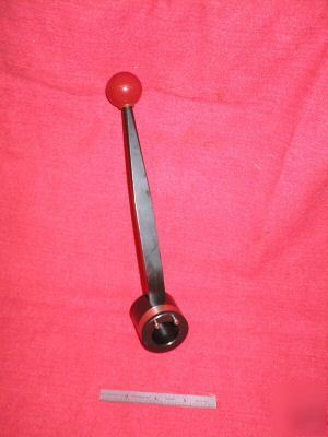 Import type milling machine quill feed speed handle