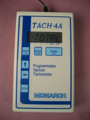 Monarch tack 4A programmable optical tachometer 