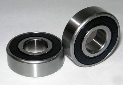 New (12) 6205-2RS sealed ball bearings, 25X52 mm, lot