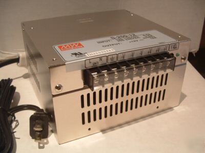 New 12 volt dc 20 amp regulated switching power supply 