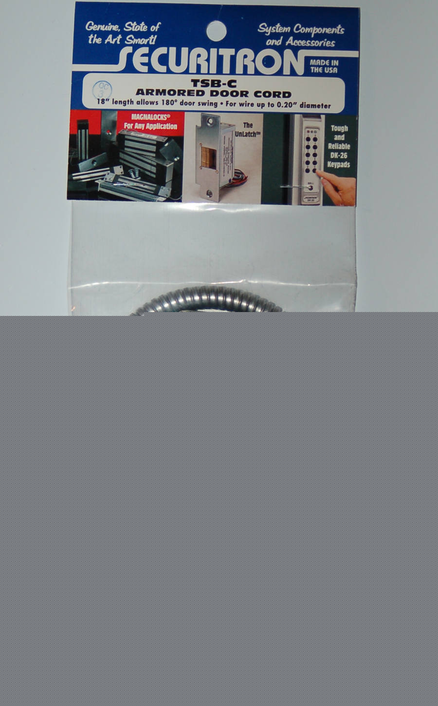 New securitron tsb-c armored door cord wire security 