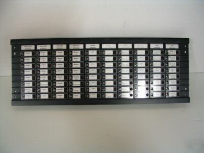 Simplex fire alarm anunn.panel w/ qty (10) 562-245