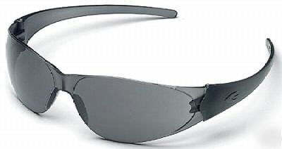 Sleek design gray crews checkmate CK212 safety glasses