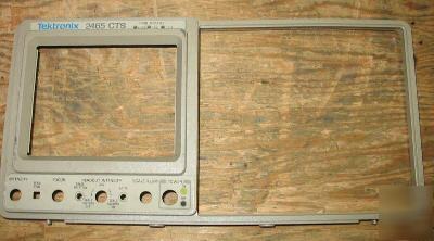 Tektronix 2465CTS oscilloscope front panel surround