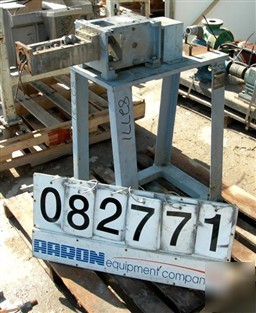 Used: werner pfleiderer twin screw side feeder, model z