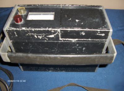 Vintage msa combustible gas alarm-us pat. 1965-mod. 100