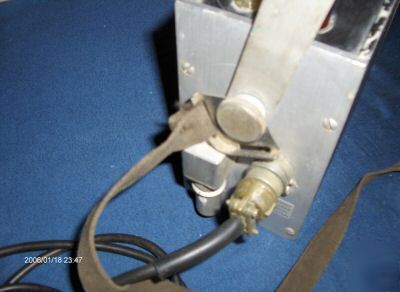 Vintage msa combustible gas alarm-us pat. 1965-mod. 100
