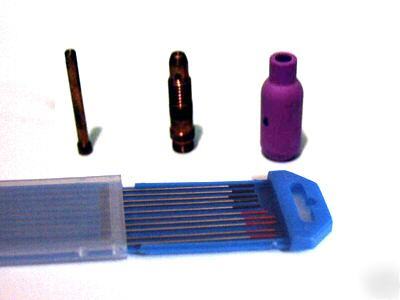 17, 18 & 26 tig torch parts for light welding