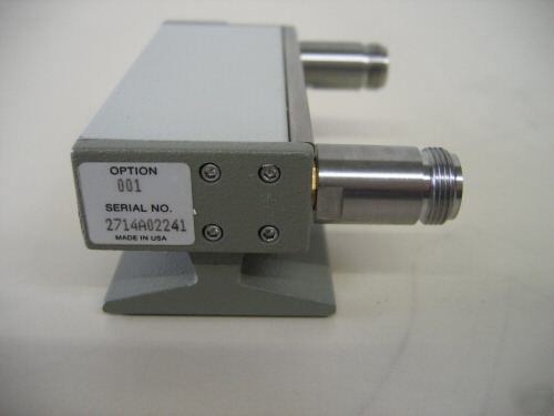 Hp (agilent) 8494G attenuator w/ opt. 001