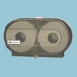 Jumbo vista twin bathroom tissue dispenser-gpc 582-50