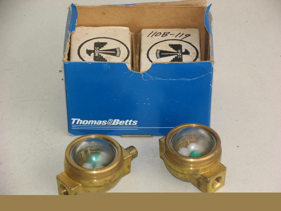 Machine products corp. visual flow indicator valve