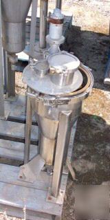 Mixer, dispersion, s/st, air driven, 4 gallon,