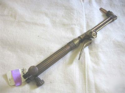 New purox welding torch head & handle w/ tip & seats