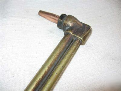 New purox welding torch head & handle w/ tip & seats
