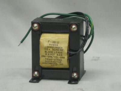 Triad power transformer F181U f-181U f-181 u