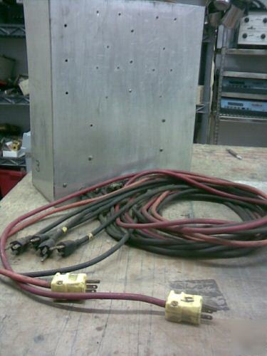 10 outlet circuit breaker with cycle counter &overrides