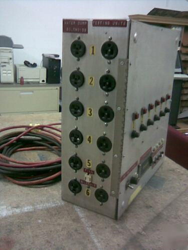 10 outlet circuit breaker with cycle counter &overrides