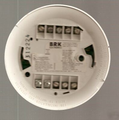 Brk 2824TH photoelectric smoke w/thermal