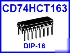 CD74HCT163 74HCT163 74HC163 74HC 4-bit binary counter
