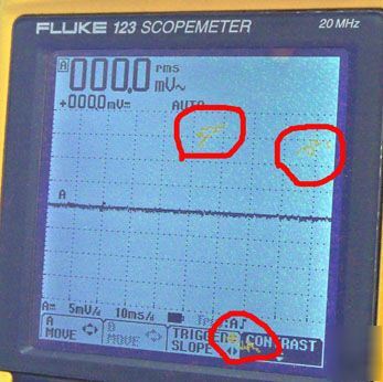 Fluke 123 scopemeter 20MHZ excellent