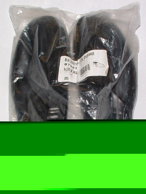 New black stretch-lite overshoe xxl 2XL 