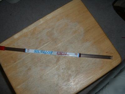 New silvaloy silver brazing rods 15% 1LB 