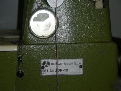 Rimoldi binding machine model: 261-33-3DR-18