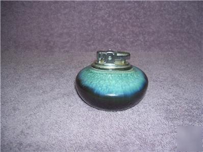 Vintage ceramic tabletop lighter kkk