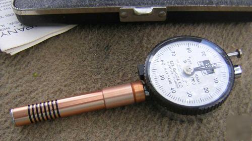  rex model 1700 d durometer w\ creep