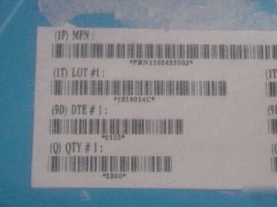 1171 pcs. cmd# PRN110243300J, sm package
