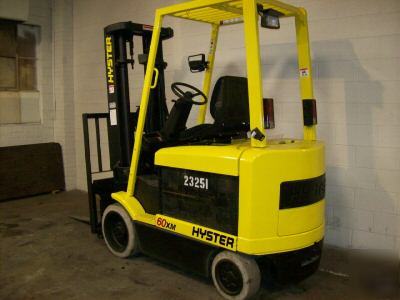 1999 hyster electric 6000LB used forklift #3437