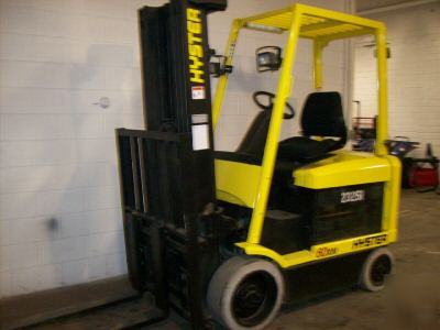 1999 hyster electric 6000LB used forklift #3437