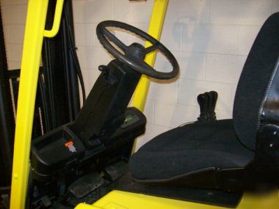 1999 hyster electric 6000LB used forklift #3437