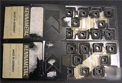 19 kennametal snmm 434 mr alox carbide inserts r=$13/ea