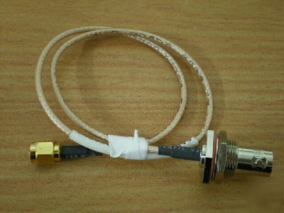 4X 35CM teflon bnc to sma coax cable adapter wa-0005-0