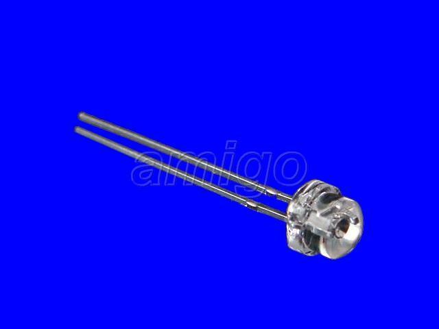 50X blue straw hat wide angle led free resistors