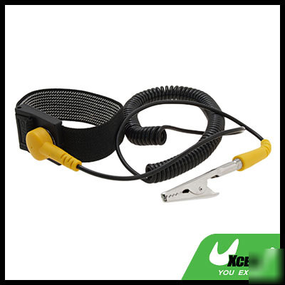 Anti static nylon dissipative wrist strap wristband