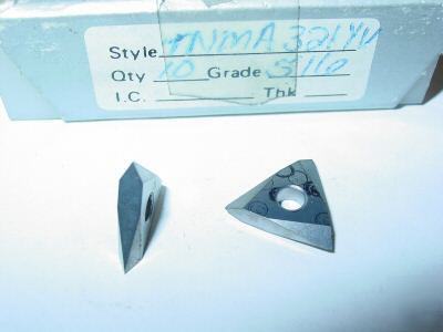 Carboloy lathe tool holder carbide inserts threading