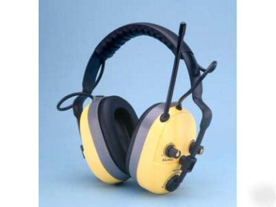 Elvex com-260R quietunes fm radio earmuff ear muffs