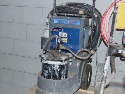 Graco 3800 hvlp sprayer w/ 2 spray guns & pressure pot