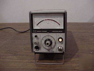 Hp #435B power meter op.003