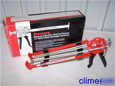 Powers fastners caulk gun for 10 oz, 15 oz & 24 oz 
