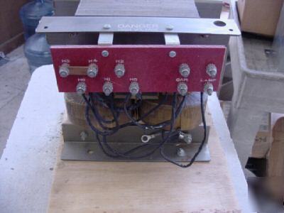 Shape electronics Z1632 transformer with cap. bank