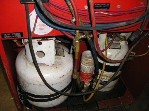 Snap on refrigerant charging recycle recovery unit 120V