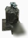 Black can liner 33X39 33 gal. extra h/d 100 ct.